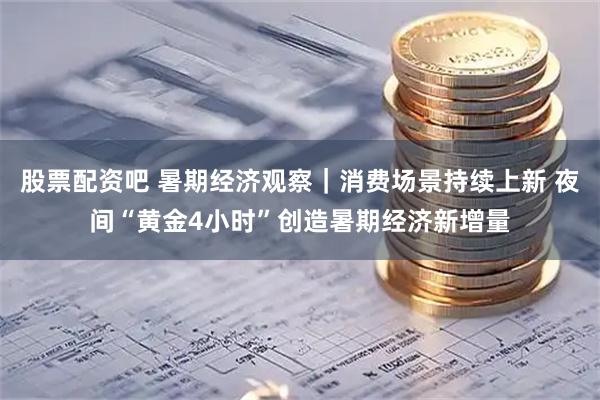 股票配资吧 暑期经济观察｜消费场景持续上新 夜间“黄金4小时”创造暑期经济新增量